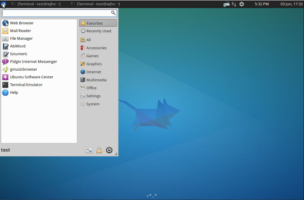 ubuntu server install xfce
